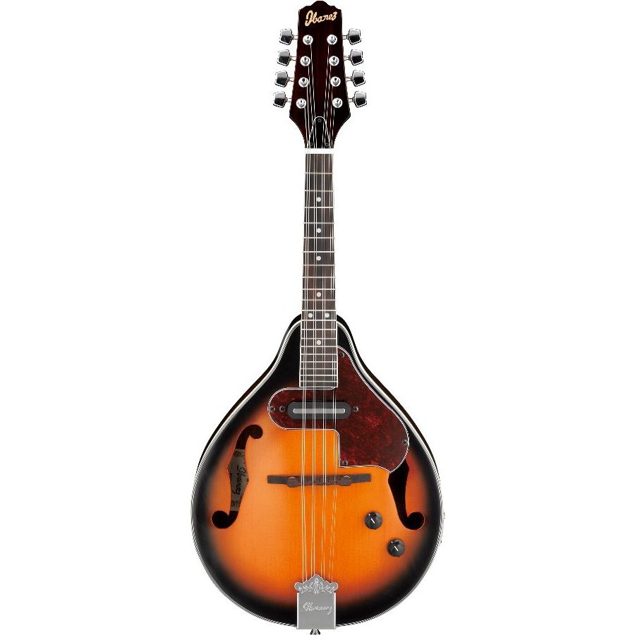 Ibanez M510E-BS electro-acoustic mandolin brown sunburst