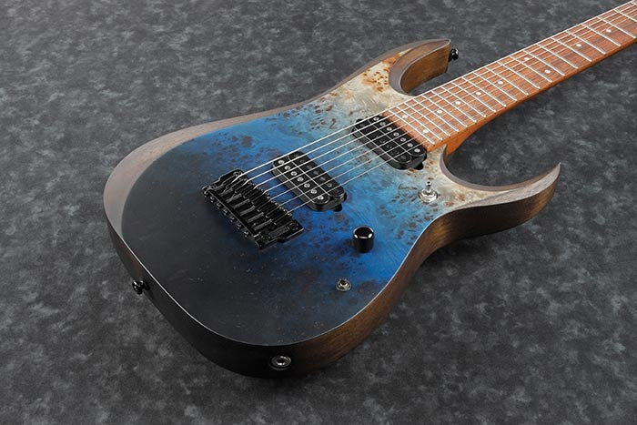 Ibanez RGD7521PB Deep Seafloor Fade Flat 7 Saiten 