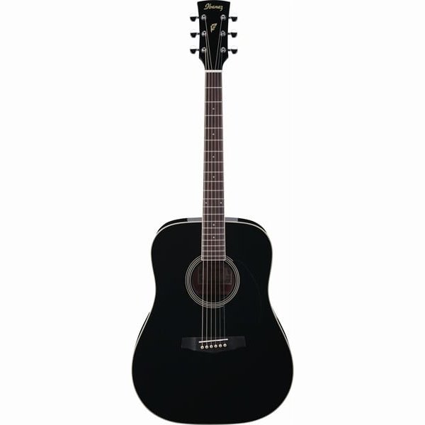 Ibanez PF15-BK dreadnought model acoustic western guitar black