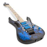 Ibanez JEM77P-BFP Steve Vai Premium Blue Floral Pattern